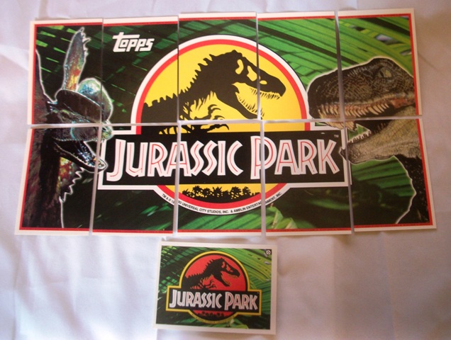 Jurassic Park  - Puzzle Sticker Set Series 1