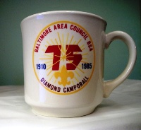 Baltimore Area Council 1985 Diamond Camporall  Mug