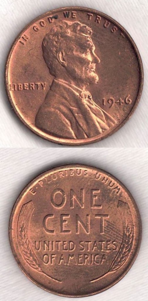 Coin - 1946 Lincoln  Wheat Penny