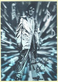 Promo Card - Elvis Presley Hologram