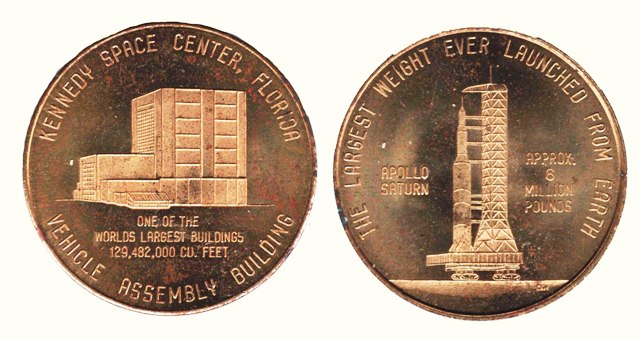 Apollo Saturn 5 Medal