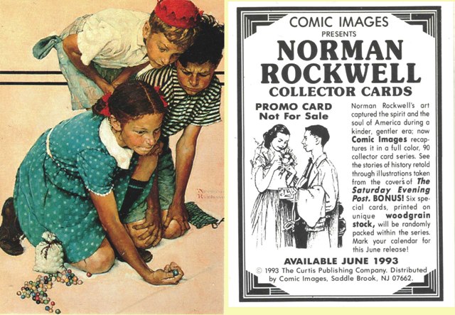 Promo Card - Norman Rockwell Series 1