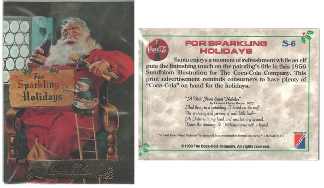 Coca-Cola Santa Claus - Series 1 - For Sparkling Holidays