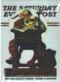Norman Rockwell Series 2 - Chromium Christmas Card C1 of 6