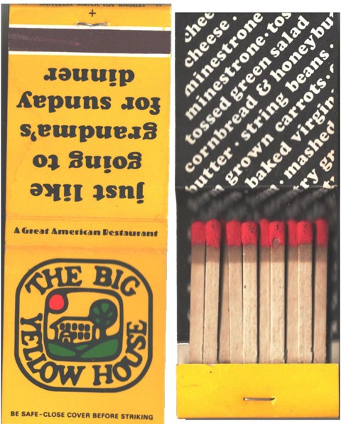 Matchbook - The Big Yellow House