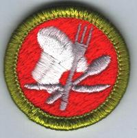 Merit Badge - Cooking (1972 – 2002) (Clear)
