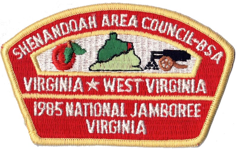CSP - Shenandoah Area Council (1985 National Jamboree)
