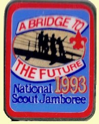 Hat Pin -1993 National Jamboree (Red Border)