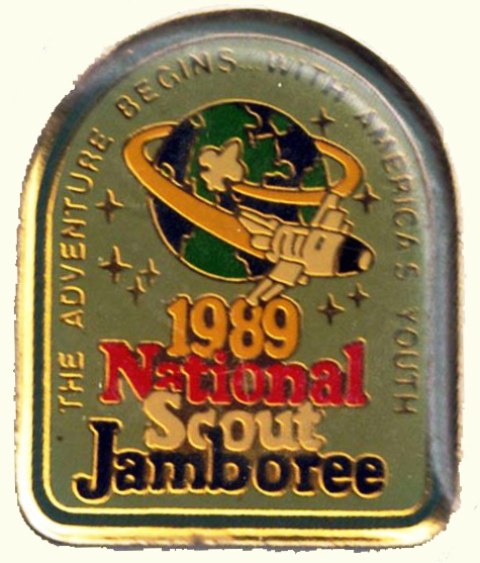 Hat Pin – 1989 National Jamboree #2