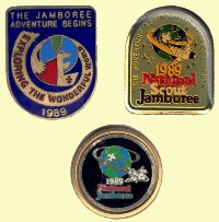 Hat Pin -1989 National Jamboree -  PACKAGE DEAL