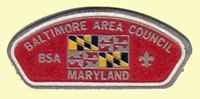 Hat Pin - Baltimore Area Council 1995 (screw pin)