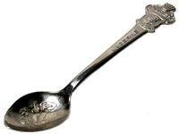 Rolex BUCHERER of SWITZERLAND - collectible Silver Plated Spoon