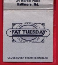 Matchbook – Fat Tuesday (Gray)
