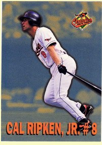 Baltimore Orioles - 1997 Cal Ripken Jr - Burger Kings Cards #4