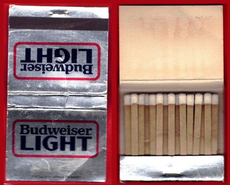 Matchbook - Budweiser Light