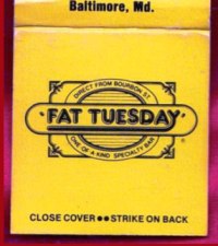 Matchbook – Fat Tuesday (Yellow)