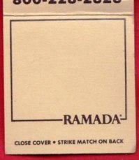 Matchbook – Ramada Inn