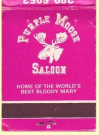 Matchbook – Purple Moose Saloon