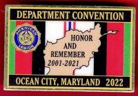 American Legion - Dept of Maryland - 2022 Convention Hat Pin