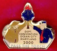 American Legion - Dept of Maryland - 2000 Convention Hat Pin