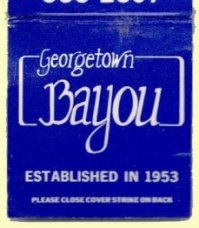 Matchbook - The Bayou