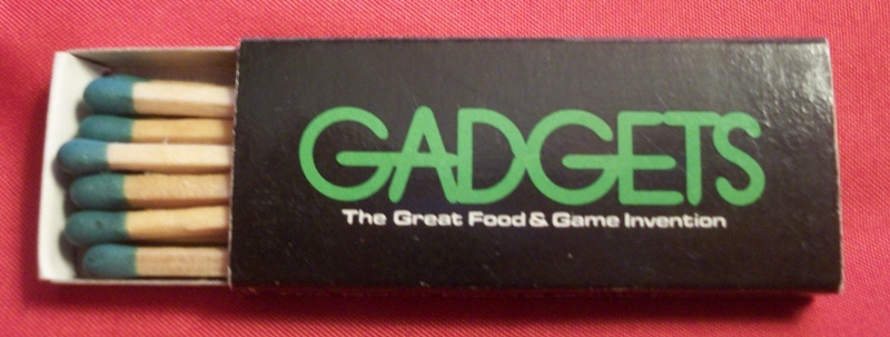Matchbox – Gadgets - The Great Food & Game Invention
