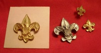 "Mother's" (Parents) Tenderfoot Pins (set of 4)