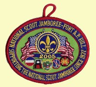 2005 National Jamboree Jacket Patch – Supporting the National Scout Jamboree