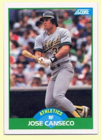 Oakland Athletics – Jose Canseco