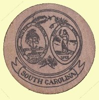 Wooden Nickel - State of “South Carolina”
