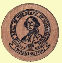 Wooden Nickel - State of “Washington”