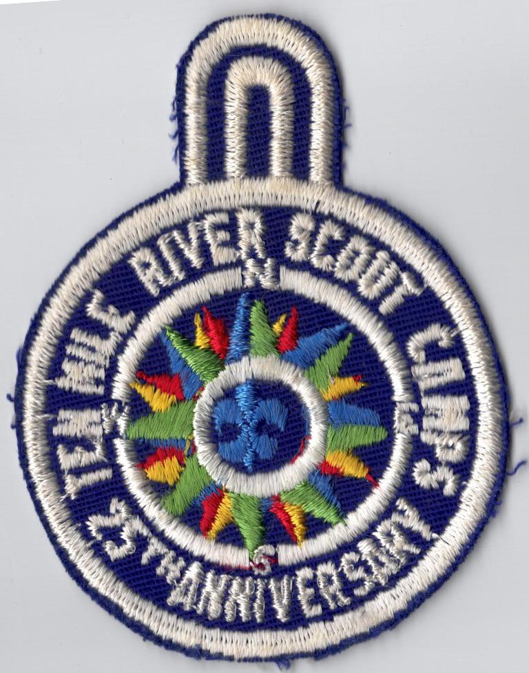 Camp Patch – Ten River Scout Camp (25th anniversary)