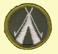 Merit Badge - Camping (1961 - 1968)