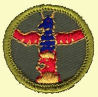 Merit Badge - Wood Carving  (1961 - 1968)