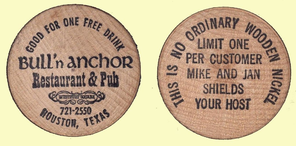 Wooden Nickel - Bull and Anchor Restaurant and Pub