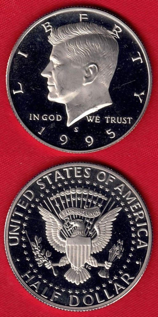 Coin - 1995S UNC Clad Kennedy Half Dollar