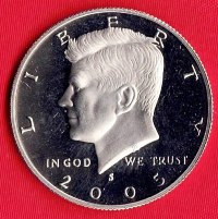 Coin - 2005S UNC Clad Kennedy Half Dollar