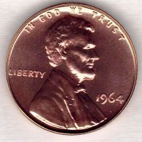 Coin – 1964 BU Lincoln Head Memorial Cent