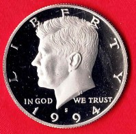 Coin - 1994S (Proof) Clad Kennedy Half Dollar