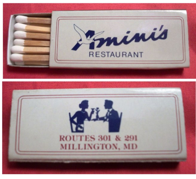 Matchbox – Amini’s Restaurant