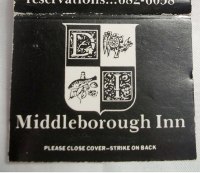 Matchbook – Middleborough Inn