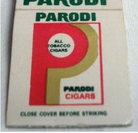 Matchbook – Parodi Cigars