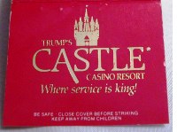 Matchbook – Trump’s Castle Casino Resort