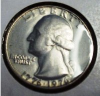 Coin - 1976 Clad Uncirculated Washington Bicentennial Quarter