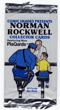 Norman Rockwell Series 1 Trading Card Wrapper