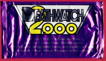 Deathwatch 2000 Trading Card Wrapper