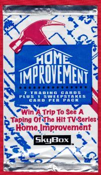 Home Improvement Trading Card Wrapper