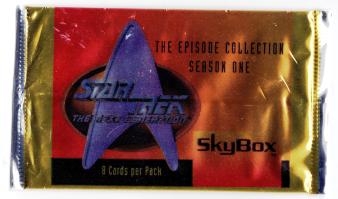 Star Trek (The Next Generation) Episode Series – Season 1 Trading Card Wrapper