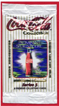Coca-Cola - Series 3 Trading Card Wrapper (Coke Bottle)