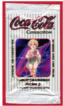 Coca-Cola - Series 3 Trading Card Wrapper (Small Girl)